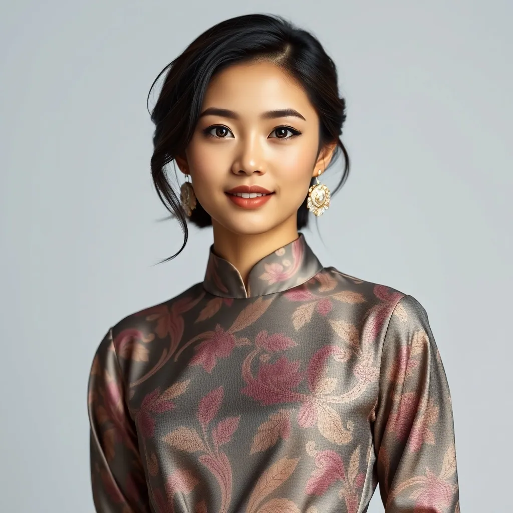 Model Gaun Batik Sesudah